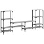 Sonoma grauer TV-Schrank aus Holzwerkstoff, 206,5 x 28,5 x 95 cm von , TV-Möbel - Ref: Foro24-842484, Preis: 95,14 €, Rabatt: %