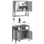 Badezimmermöbel-Set, 2-teilig, sonomagraues Sperrholz von , Badezimmermöbel - Ref: Foro24-3214658, Preis: 108,05 €, Rabatt: %