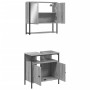 Badezimmermöbel-Set, 2-teilig, sonomagraues Sperrholz von , Badezimmermöbel - Ref: Foro24-3214658, Preis: 108,05 €, Rabatt: %