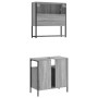 Badezimmermöbel-Set, 2-teilig, sonomagraues Sperrholz von , Badezimmermöbel - Ref: Foro24-3214658, Preis: 108,05 €, Rabatt: %