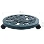Plant stand with wheels 6 units green plastic 38 cm by vidaXL, Pot stands - Ref: Foro24-48228, Price: 55,87 €, Discount: %