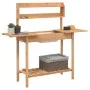 Potting table with sink fir wood 147.5x44x139.5 cm by , Pot stands - Ref: Foro24-156347, Price: 100,26 €, Discount: %