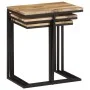 Stackable tables 3 pieces solid acacia wood by , Side tables - Ref: Foro24-372724, Price: 60,85 €, Discount: %