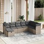 8-piece garden sofa set and gray synthetic rattan cushions by , Garden sets - Ref: Foro24-3263276, Price: 466,81 €, Discount: %