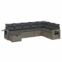 8-piece garden sofa set and gray synthetic rattan cushions by , Garden sets - Ref: Foro24-3263896, Price: 477,71 €, Discount: %
