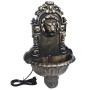 Bronze lion head wall fountain by vidaXL, Fountains and waterfalls - Ref: Foro24-48222, Price: 67,30 €, Discount: %