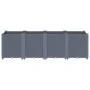 Gray PP planter 160x40x53 cm by , Pots and planters - Ref: Foro24-367856, Price: 120,03 €, Discount: %