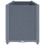 Gray PP planter 160x40x53 cm by , Pots and planters - Ref: Foro24-367856, Price: 120,03 €, Discount: %
