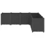 Black PP planter 160x160x53 cm by , Pots and planters - Ref: Foro24-367868, Price: 229,26 €, Discount: %