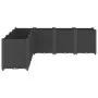 Black PP planter 160x160x53 cm by , Pots and planters - Ref: Foro24-367868, Price: 229,26 €, Discount: %