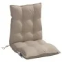 Low back chair cushions 2 pcs gray taupe Oxford fabric by , Cushions for chairs and sofas - Ref: Foro24-377695, Price: 53,18 ...