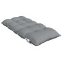 2 Stück Stuhlkissen mit niedriger Rückenlehne, grauer Oxford-Stoff von , Kissen für Stühle und Sofas - Ref: Foro24-377674, Pr...