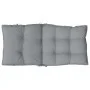 2 Pcs Low Back Chair Cushions Gray Oxford Fabric by , Cushions for chairs and sofas - Ref: Foro24-377674, Price: 46,31 €, Dis...