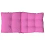 Kissen für niedrige Rückenlehne, 6 Stück, rosa Oxford-Stoff von , Kissen für Stühle und Sofas - Ref: Foro24-377733, Preis: 10...