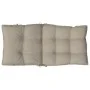 Low back chair cushions 6 pcs gray taupe Oxford fabric by , Cushions for chairs and sofas - Ref: Foro24-377697, Price: 120,10...