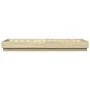 Bed frame with LED lights Sonoma oak 90x200 cm by , Beds and slatted bases - Ref: Foro24-839513, Price: 102,29 €, Discount: %