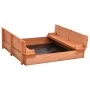 Sandkasten aus Tannenholz 95x90x15 cm von vidaXL, Sandkästen - Ref: Foro24-92173, Preis: 115,46 €, Rabatt: %