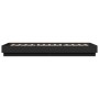 Bed frame with LED lights black 100x200 cm by , Beds and slatted bases - Ref: Foro24-839505, Price: 114,18 €, Discount: %