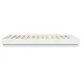 Bed frame with white LED lights 200x200 cm by , Beds and slatted bases - Ref: Foro24-3209765, Price: 160,91 €, Discount: %