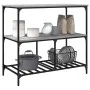 Sonoma grauer Küchenwagen aus Holzwerkstoff, 100 x 50 x 95 cm von , Küchen- und Speisewagen - Ref: Foro24-842309, Preis: 92,6...