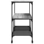 Sonoma grauer Küchenwagen aus Holzwerkstoff, 100 x 50 x 95 cm von , Küchen- und Speisewagen - Ref: Foro24-842309, Preis: 92,6...