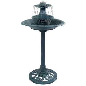 Fuente de baño para pájaros plástico verde 50x91 cm de vidaXL, Pilas para pájaros - Ref: Foro24-48232, Precio: 77,85 €, Descu...