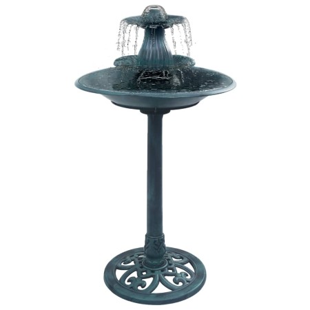Grüner Vogeltränkebrunnen aus Kunststoff, 50x91 cm von vidaXL, Vogelbäder - Ref: Foro24-48232, Preis: 86,73 €, Rabatt: %