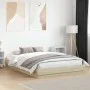 Bed frame with LED lights Sonoma oak 120x200 cm by , Beds and slatted bases - Ref: Foro24-3209802, Price: 135,37 €, Discount: %