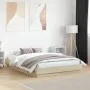 Bed frame with LED lights Sonoma oak 120x190 cm by , Beds and slatted bases - Ref: Foro24-3209823, Price: 130,55 €, Discount: %