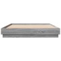 Estructura de cama madera de ingeniería gris Sonoma 120x200 cm de , Camas y somieres - Ref: Foro24-3209868, Precio: 120,49 €,...