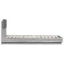 Bed frame headboard LED lights Sonoma gray 90x200 cm by , Beds and slatted bases - Ref: Foro24-3210036, Price: 170,61 €, Disc...