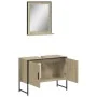 Badezimmermöbel-Set, 2-teilig, Holzwerkstoff, Sonoma-Eiche von , Badezimmermöbel - Ref: Foro24-3214340, Preis: 89,23 €, Rabat...