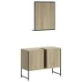 Badezimmermöbel-Set, 2-teilig, Holzwerkstoff, Sonoma-Eiche von , Badezimmermöbel - Ref: Foro24-3214340, Preis: 89,23 €, Rabat...