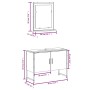 Badezimmermöbel-Set, 2-teilig, Holzwerkstoff, Sonoma-Eiche von , Badezimmermöbel - Ref: Foro24-3214340, Preis: 90,44 €, Rabat...