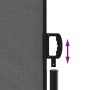 Anthracite retractable side awning 220x1000 cm by , Umbrellas - Ref: Foro24-4004778, Price: 215,37 €, Discount: %