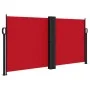 Red retractable side awning 120x1200 cm by , Umbrellas - Ref: Foro24-4004792, Price: 120,92 €, Discount: %
