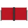 Red retractable side awning 120x1200 cm by , Umbrellas - Ref: Foro24-4004792, Price: 120,92 €, Discount: %