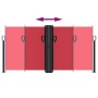 Toldo lateral retráctil rojo 120x1200 cm de , Sombrillas - Ref: Foro24-4004792, Precio: 107,92 €