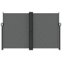 Anthracite retractable side awning 160x1200 cm by , Umbrellas - Ref: Foro24-4004823, Price: 166,50 €, Discount: %