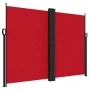 Red retractable side awning 180x1200 cm by , Umbrellas - Ref: Foro24-4004837, Price: 158,38 €, Discount: %