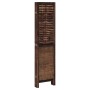 6-teiliges Trennsieb aus dunkelbraunem Paulownia-Holz von , Raumteiler - Ref: Foro24-358713, Preis: 168,42 €, Rabatt: %