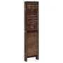 Biombo separador de 6 paneles madera paulownia marrón oscuro de , Divisores de ambientes - Ref: Foro24-358713, Precio: 160,88...
