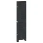 Biombo separador de 6 paneles madera maciza Paulownia negro de , Divisores de ambientes - Ref: Foro24-358857, Precio: 162,30 ...