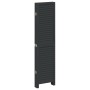 Black Paulownia solid wood 6-panel dividing screen by , Room dividers - Ref: Foro24-358857, Price: 191,10 €, Discount: %