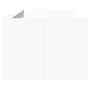 Lounger with white engineered wood drawers 100x200 cm by , Beds and slatted bases - Ref: Foro24-3280839, Price: 190,39 €, Dis...