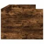 Lounger with drawers engineered smoked oak wood 75x190 cm by , Beds and slatted bases - Ref: Foro24-3280864, Price: 169,25 €,...