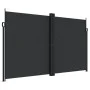 Black retractable side awning 200x1000 cm by , Umbrellas - Ref: Foro24-4004759, Price: 176,48 €, Discount: %
