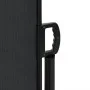 Black retractable side awning 200x1000 cm by , Umbrellas - Ref: Foro24-4004759, Price: 176,48 €, Discount: %