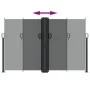 Anthracite gray retractable side awning 160x1000 cm by , Umbrellas - Ref: Foro24-4004733, Price: 162,14 €, Discount: %