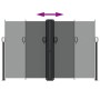Toldo lateral retráctil gris antracita 160x1000 cm de , Sombrillas - Ref: Foro24-4004733, Precio: 165,20 €, Descuento: %